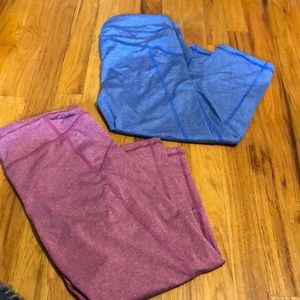 Two Aeropostale Workout Capris